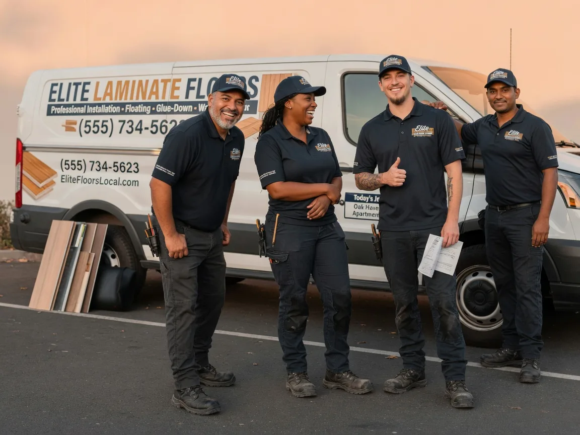 Laminate flooring installation company in Lake Creek, TX